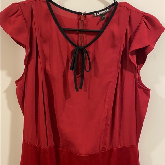 Express Red Dress - Picture 5 of 5